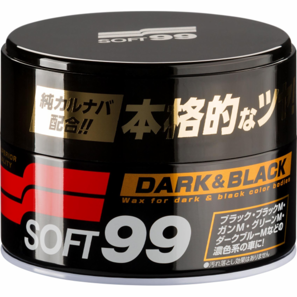 Soft99 Dark & Black Soft99 Wax, tvrdý autovosk, 300 g