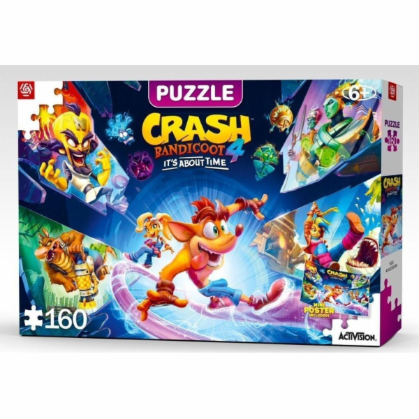 Good Loot Puzzle Kids 160 Crash Bandicoot 4: Už je čas