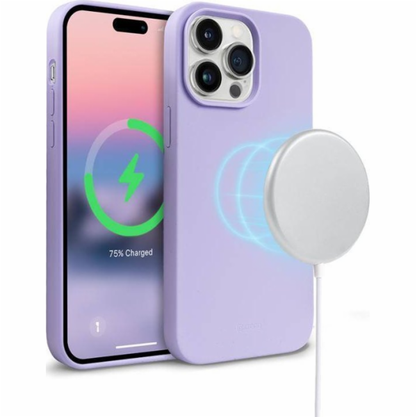Barevný kryt Crong Crong magnetický – pouzdro iPhone 14 P...