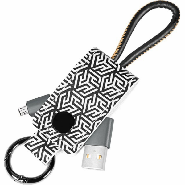 LogiLink USB-A - microUSB USB kabel 0,22 m Černošedý (CU0...
