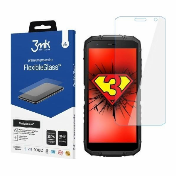 Hybridní sklo 3MK  FlexibleGlass Doogee S41 Pro