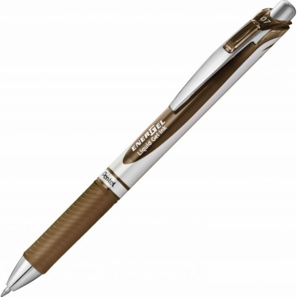 Kuličkové pero EnerGel BL77 0,7 mm sépie