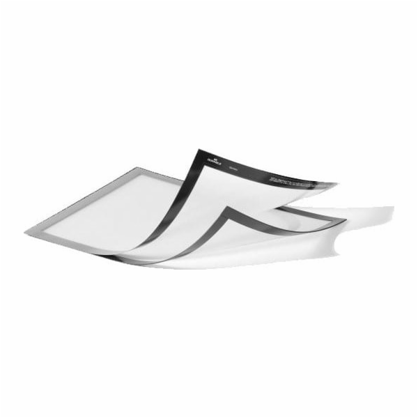 Odolný DURABLE DURAFRAME MAGNETIC PLUS A4 2 Stück stříbrný