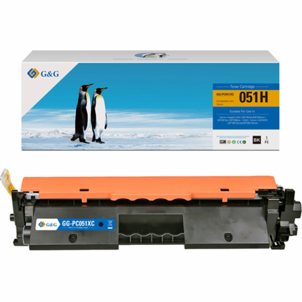 G&G toner G&G kompatibilní toner s CRG051H, černý, 4100s,...