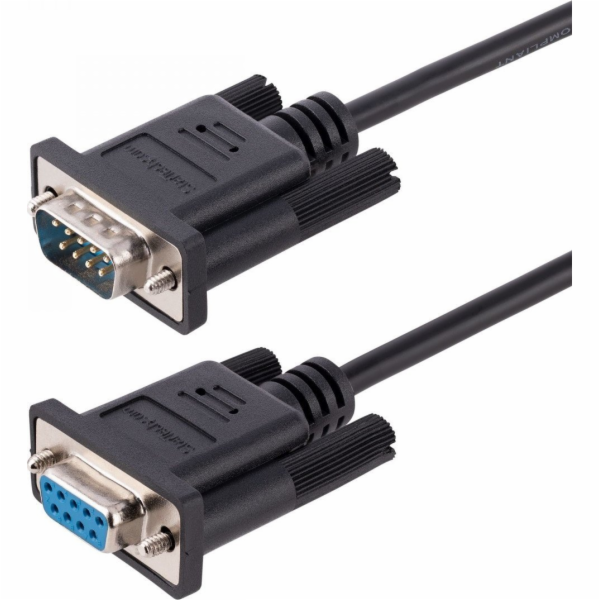 StarTech DB-9 - DB-9, 3m, černá (9FMNM-3M-RS232-CABLE)