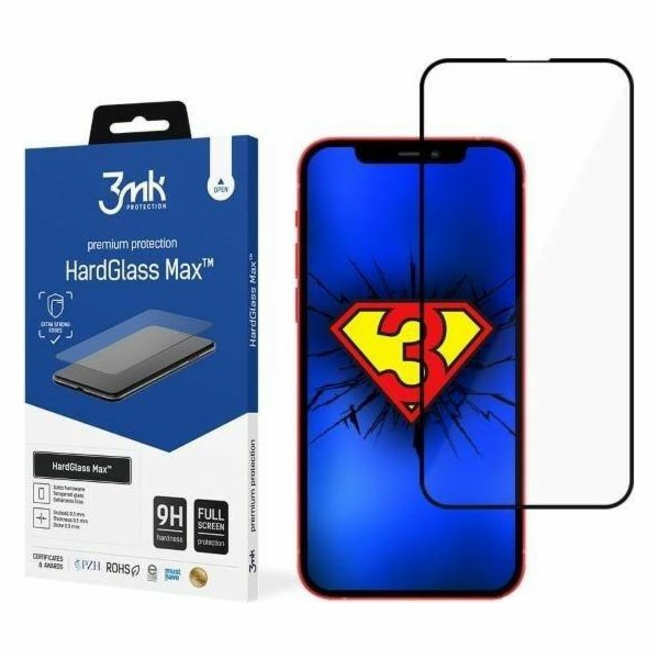 3MK  HardGlass Max Lite Motorola Moto G13 / G23 black/bla...