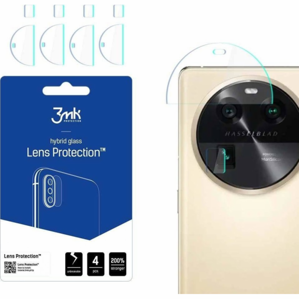 3MK  Ochrana objektivu Oppo Find X6 Ochrana objektivu fot...