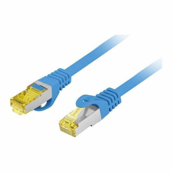 Lanberg PATCHCORD CAT.6A S/FTP LSZH CU 2M BLUE FLUKE PASS...