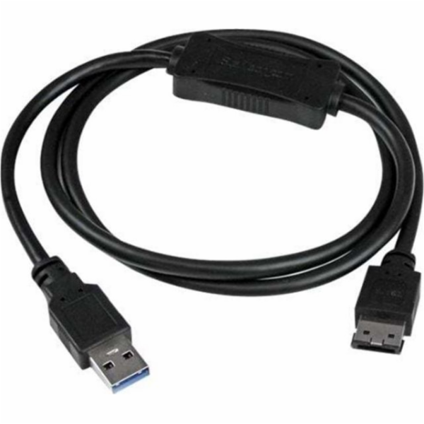 StarTech USB-A - eSATA USB kabel 1 m černý (USB3S2ESATA3)