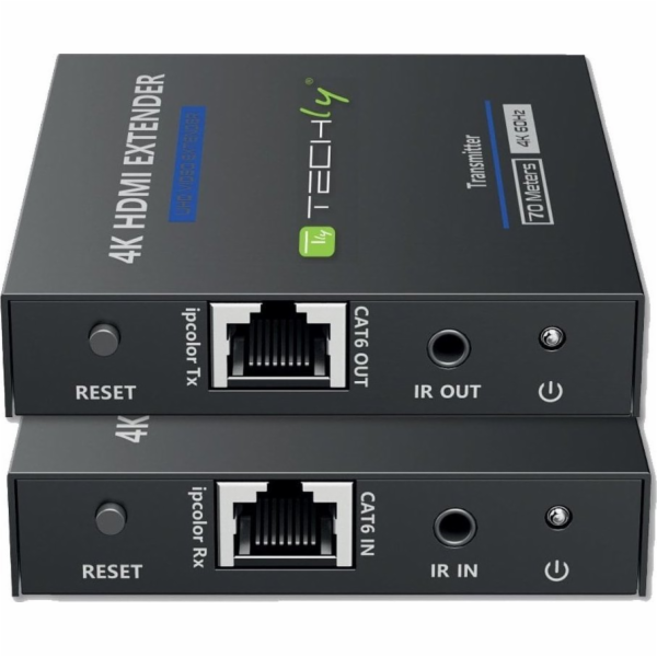 AV Techly Extender HDMI 4K*60Hz Cat.6/6a/7 Zero Latecy IR...