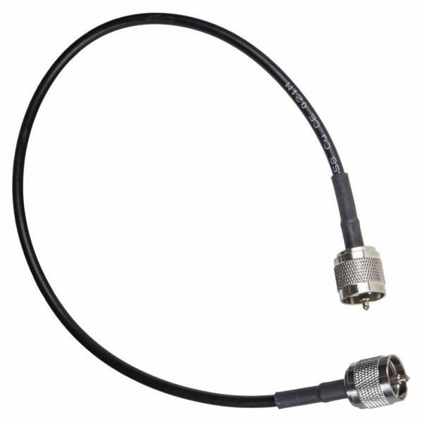 Anténní kabel Isoplus 0,5 m černý (KABEL-KE-001)