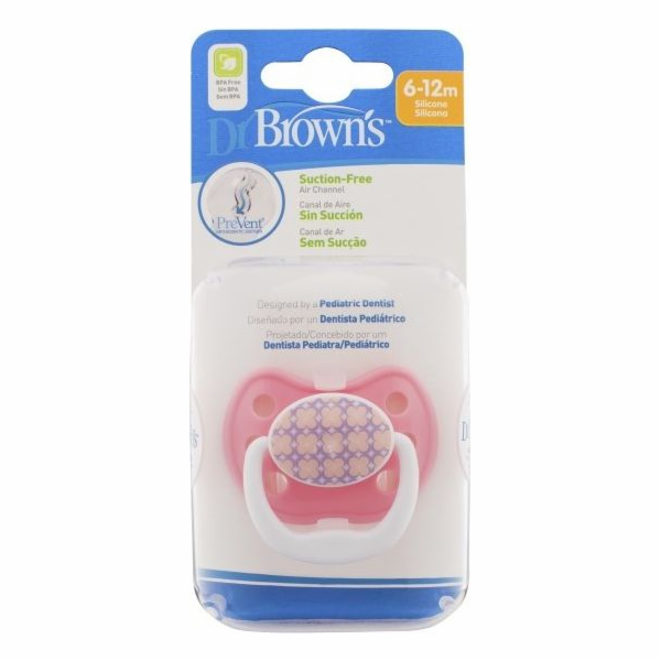 Dr Browns Prevent Classic Ortodontický dudlík úrovně 2 (0...
