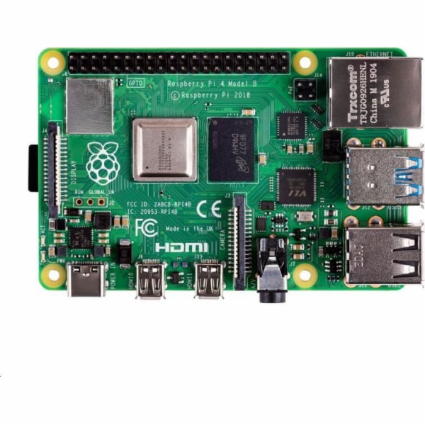 Raspberry Pi 4 model B CPU 1,5 GHz RAM 4 GB
