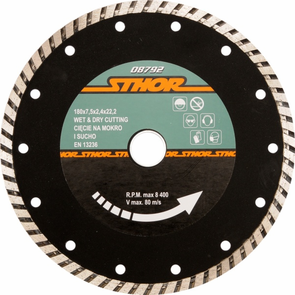 Sthor Turbo diamantový kotouč 125mm (08791)
