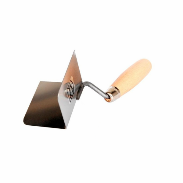 AWTools Nerezová štuková stěrka, vnější úhel 60x80mm AW30244