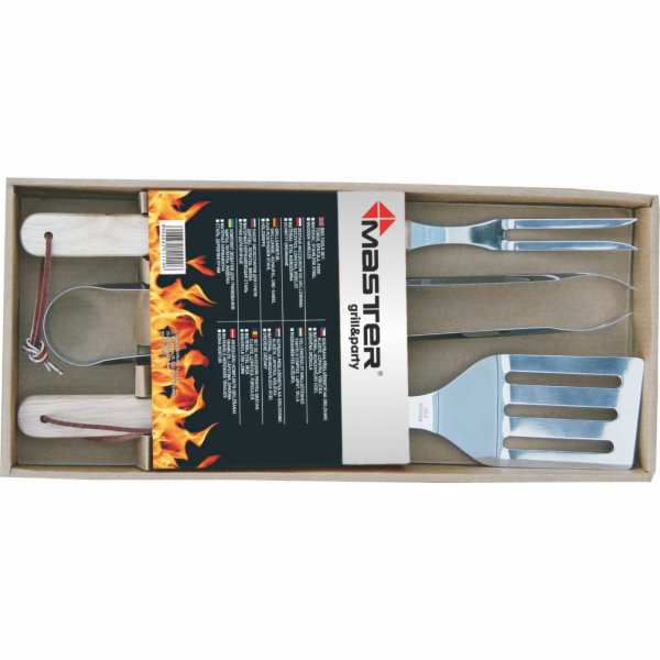 Master Grill & Party Sada příslušenství ke grilu, 3 ks. (...