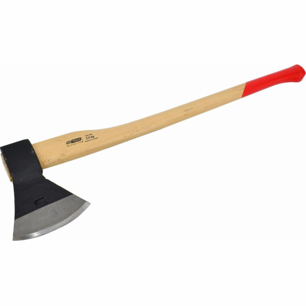 AWTools Tesařská sekera 2,5 kg Dřevěná násada Black Line ...