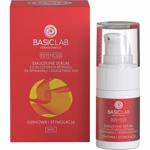 Basiclab BasicLab Emulzní sérum s 0,3% čistým retinolem 1...