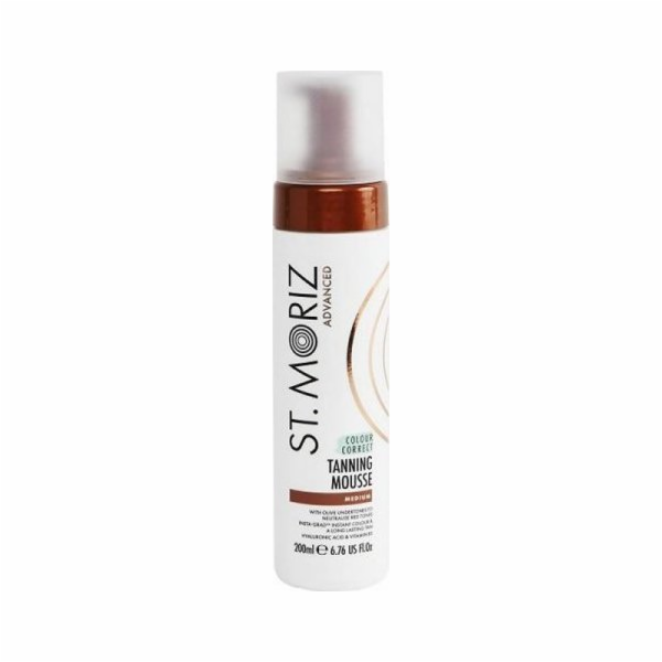 Svatý. Samoopalovací pěna Moriz St. Moriz Color Correct m...