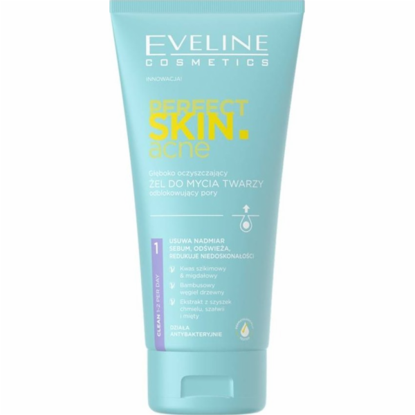 Eveline Eveline Perfect Skin.acne Hloubkově čistící gel n...
