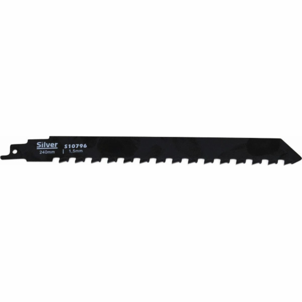 Stříbrný PILOVÝ KOTOUČ 240mm