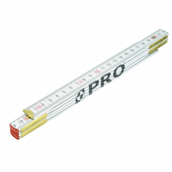 PRO Dřevěná skládací míra 1m 260-01