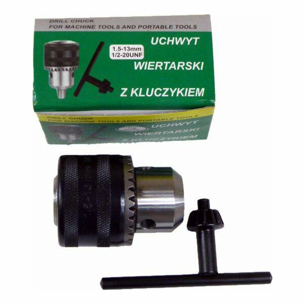 Stříbrná HLAVA VRTÁNÍ 13mm-1/2-KLÍČ / STŘÍBRNÁ EXV002