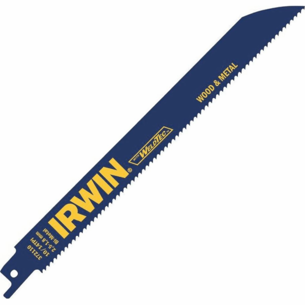 Pilový list Irwin s přímočarým pohybem 150 mm 10 zubů na ...