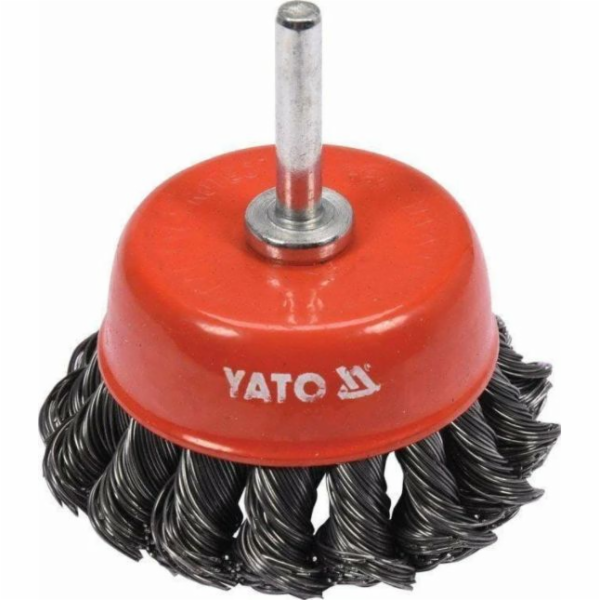 Přední kartáč Yato se stopkou 65 mm (YT-47518)
