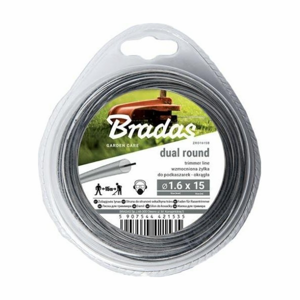 Bradas RIPPER DUÁLNÍ ŘEZNÁ LINKA 3,0*15m/Kulatá/BLISTR
