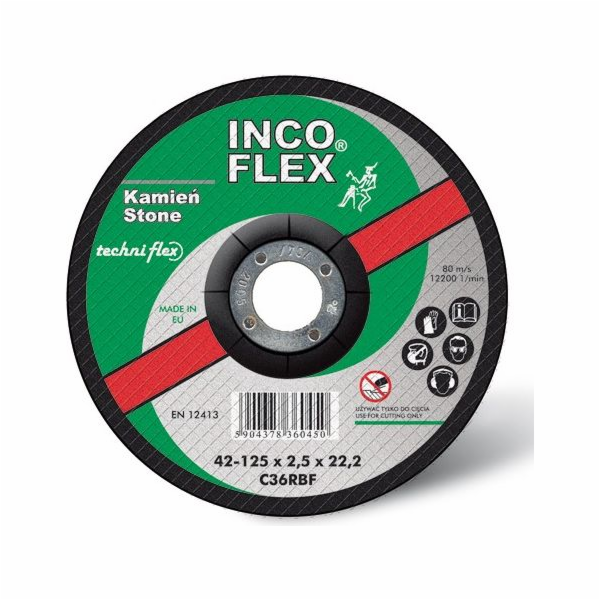 Techniflex kotouč na řezání kamene 115*2,5 (M418-115-2,5-...