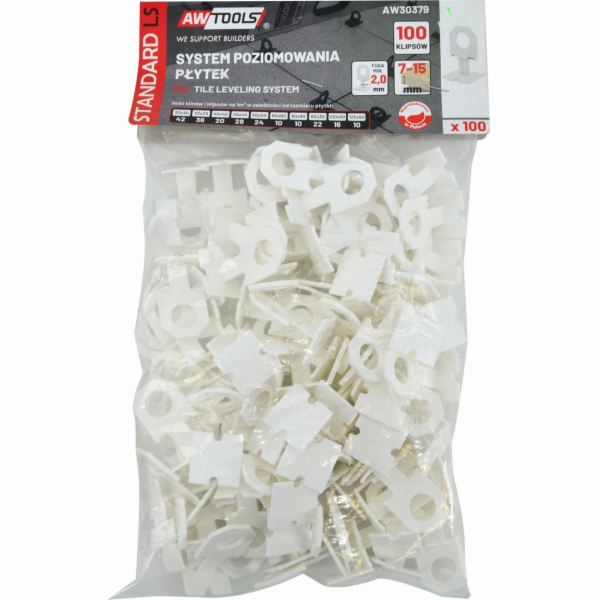 AWTools SYSTÉM VYROVNÁVÁNÍ OBKLADŮ STANDARD 2,0mm - 7-15m...