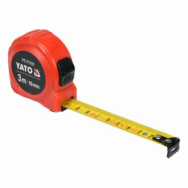 Yato YATO ROLLING MEASURE 3m x 16mm YT-71151