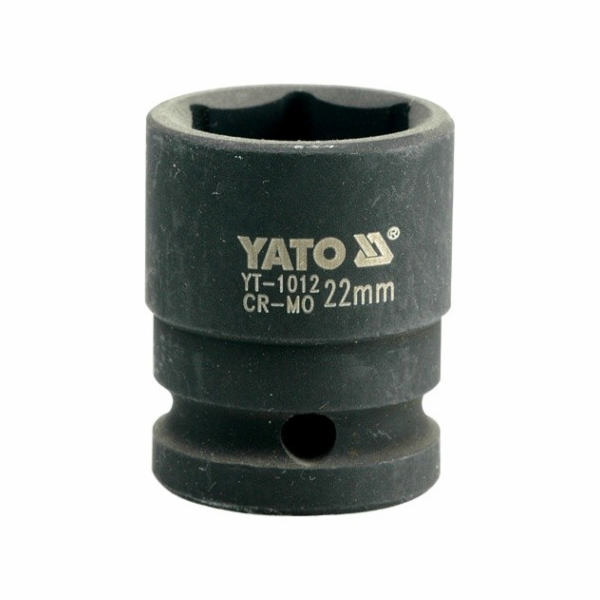 Yato 6-bodová rázová objímka 1/2" 22mm (YT-1012)