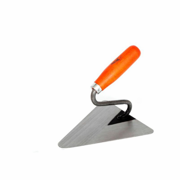 AWTools Trojhranné hladítko, leštěné, 200 mm, dřevěná ruk...