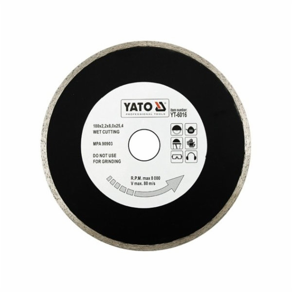Yato Full diamantový kotouč pro 79262 200x2,2x25,4mm YT-6017