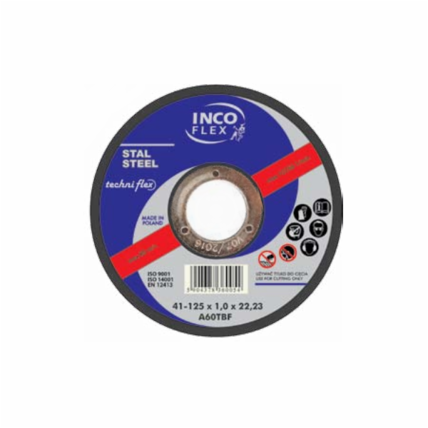 Plochý řezný kotouč Inco Flex A24RBF 400x4x32mm - M41-400...