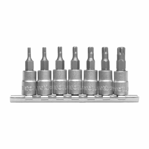 Yato Sada nástrčných klíčů Torx s 1/4" otvorem T10-T40 7 ...