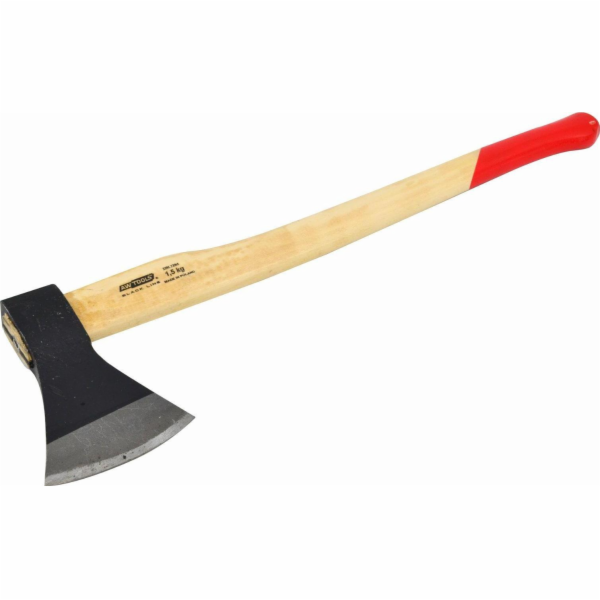 AWTools Tesařská sekera 1,5kg Dřevěná násada Black Line A...