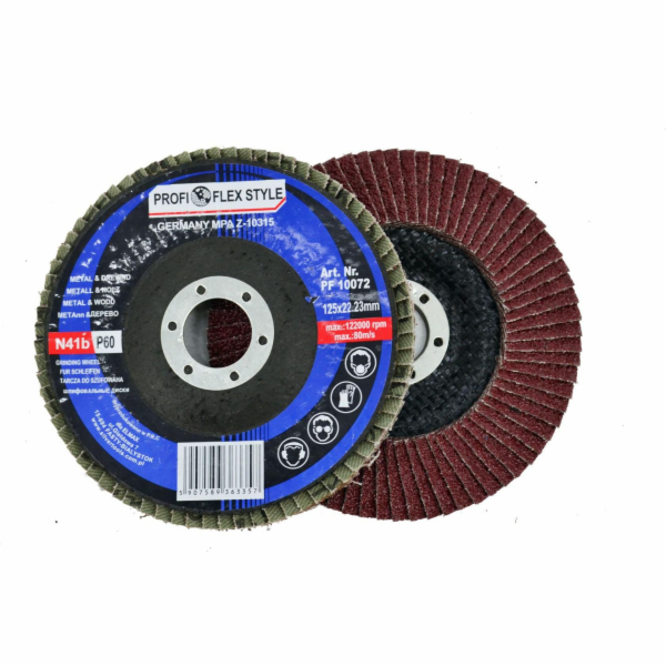 Stříbrný BROUSCÍ KOTOUČ STŘÍBRNÝ PROFI-FLEX 125 P 40 EX10071