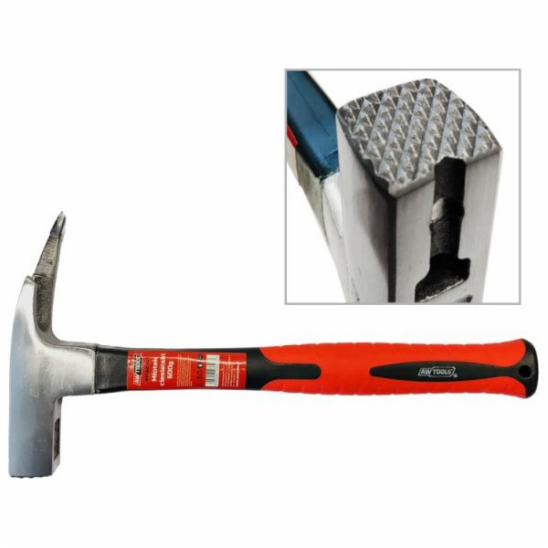 AWTools Plastová rukojeť tesařské kladivo 600g (AW32101)