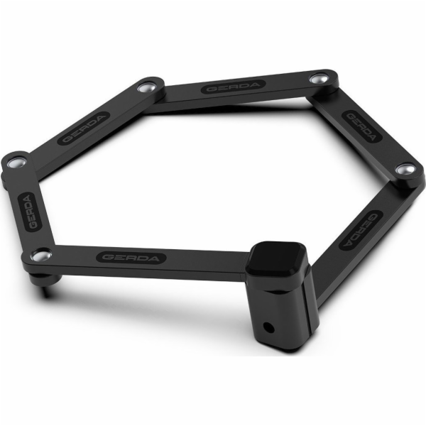 Gerda Skládací zámek na kolo FOLD 840W SE Black Universal