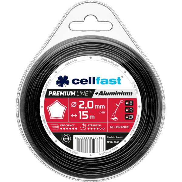 Cellfast prémiová řezná struna 3,0 mm / 15 m, hvězda (35-...