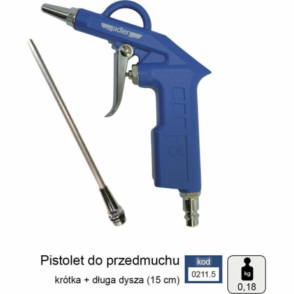 Adler ADLER FOUKACÍ PISTOLE 2cm+15cm MAR0211.5