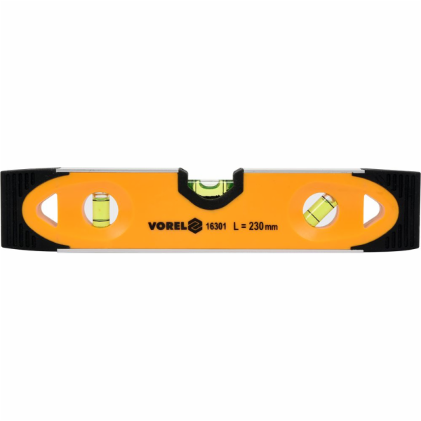 Vodováha Vorel Torpedo 230mm, 3 libely, zesílená (16301)