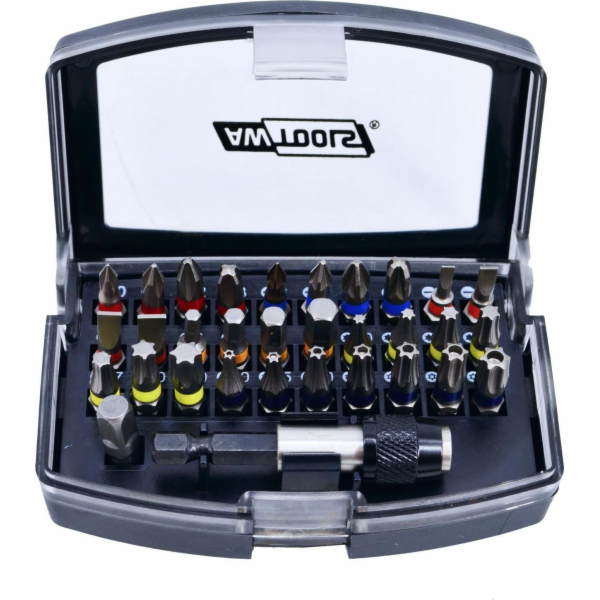 AWTools SADA BITŮ ŠROUBOVÁKU S2 32 ks. AW37915