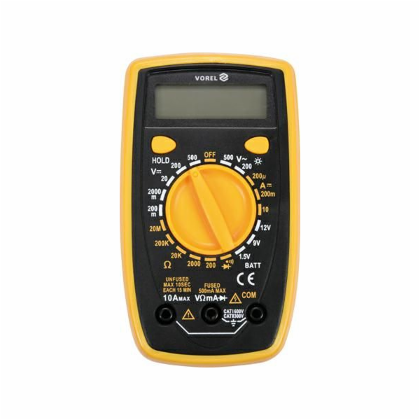 Vorel VOREL ELEKTROMĚR MULTIFUNKČNÍ DIGITÁLNÍ T81774