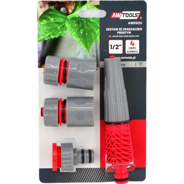 AWTools Sada postřikovačů AWTOOLS 4ks/1/2 AW61020