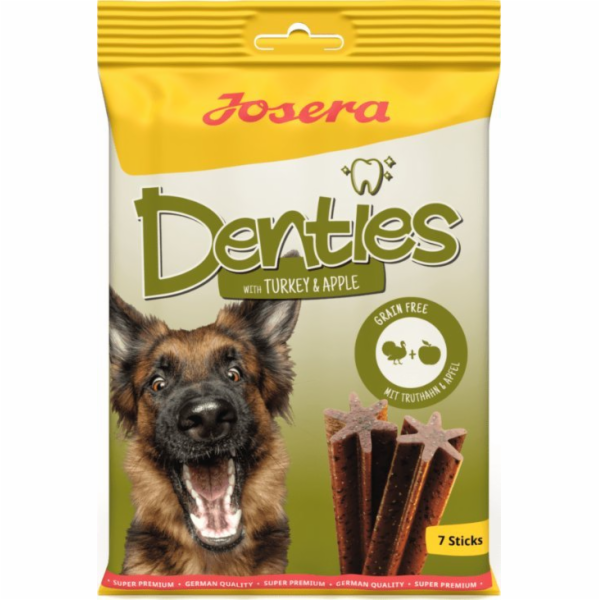 Josera Denties s krůtou a jablkem 180g