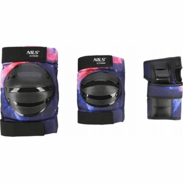 Nils Extreme H734 ČERNÁ VELIK. L NILS EXTREME PROTECTOR SET